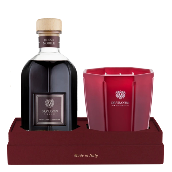 GIFT BOX 500D + 500C ROSSO NOBILE