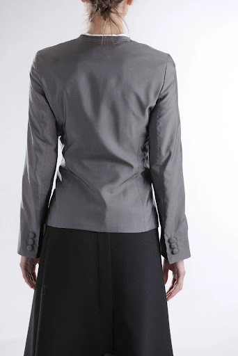 LOUISA SATIN grey