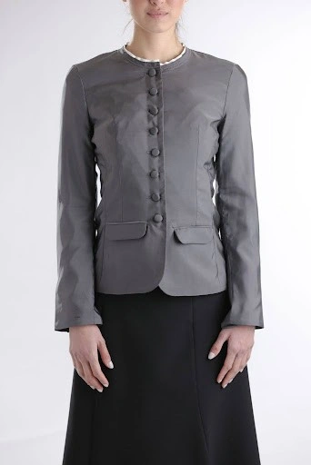 LOUISA SATIN grey