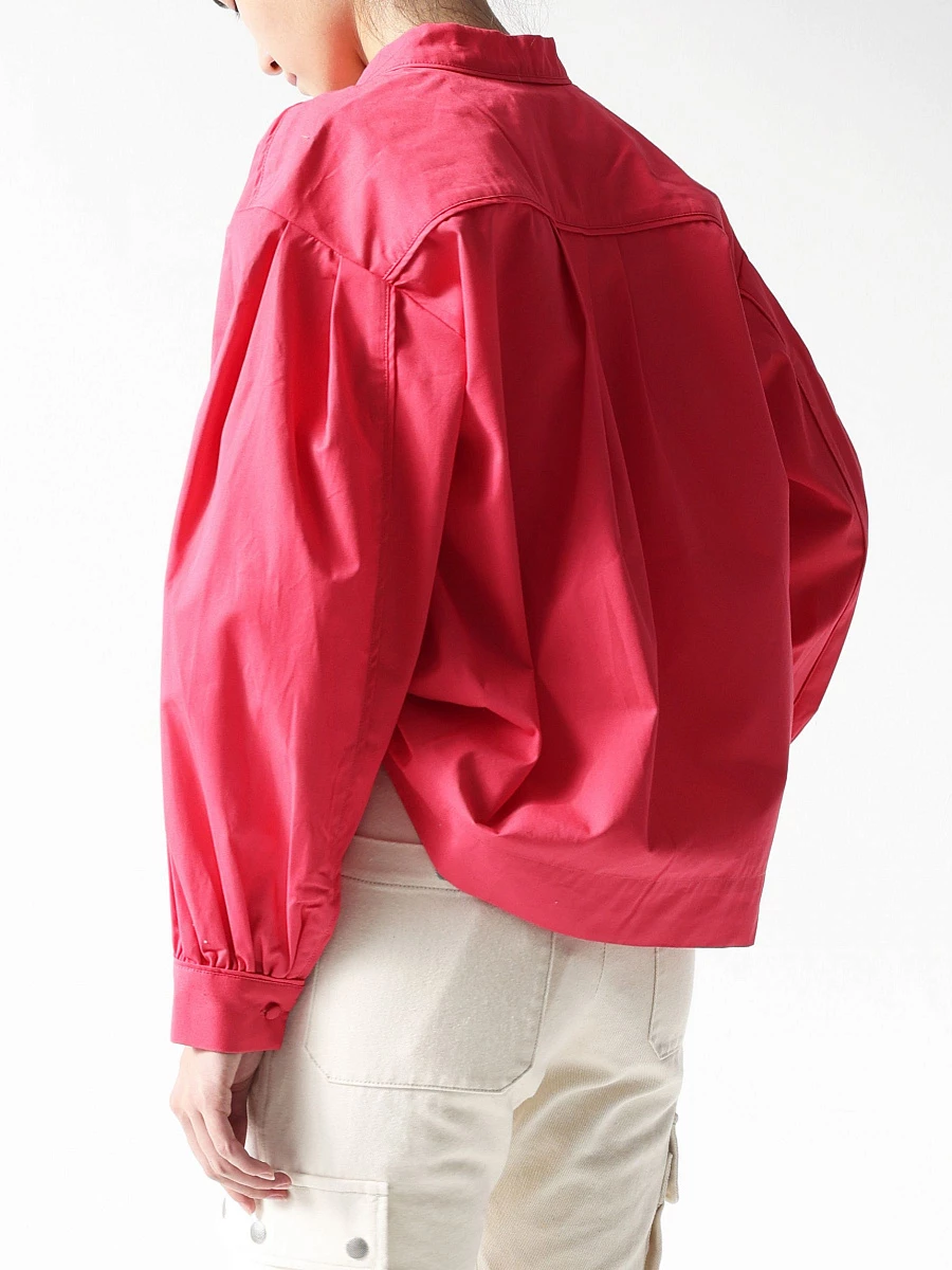 SHOULDER TUCK BLOUSE