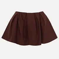 Tucked Short Skirt