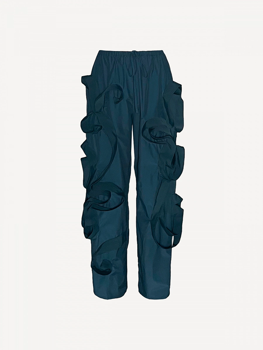 Quilling staple trousers