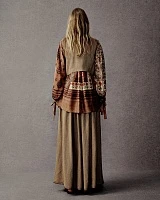 Linen Interwoven Round Neck Vest