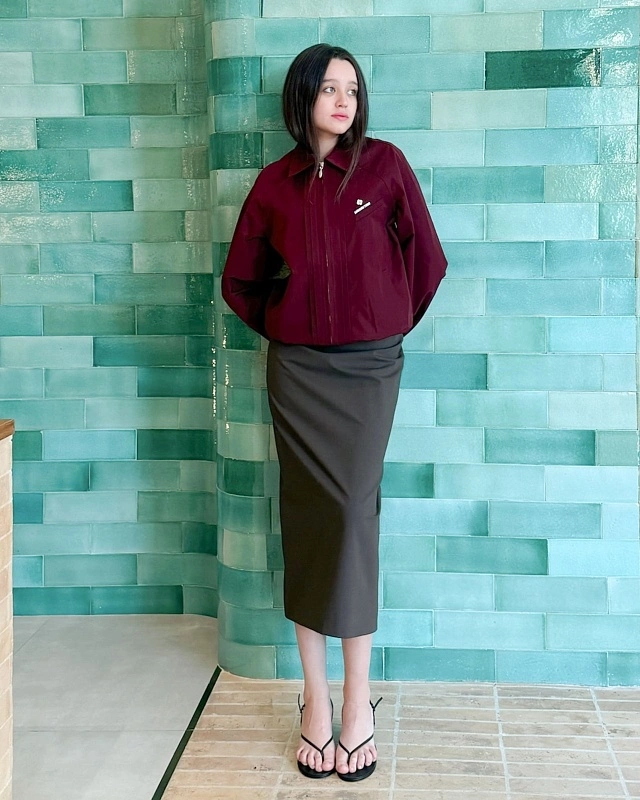 Tuck Detail Sport Jacket