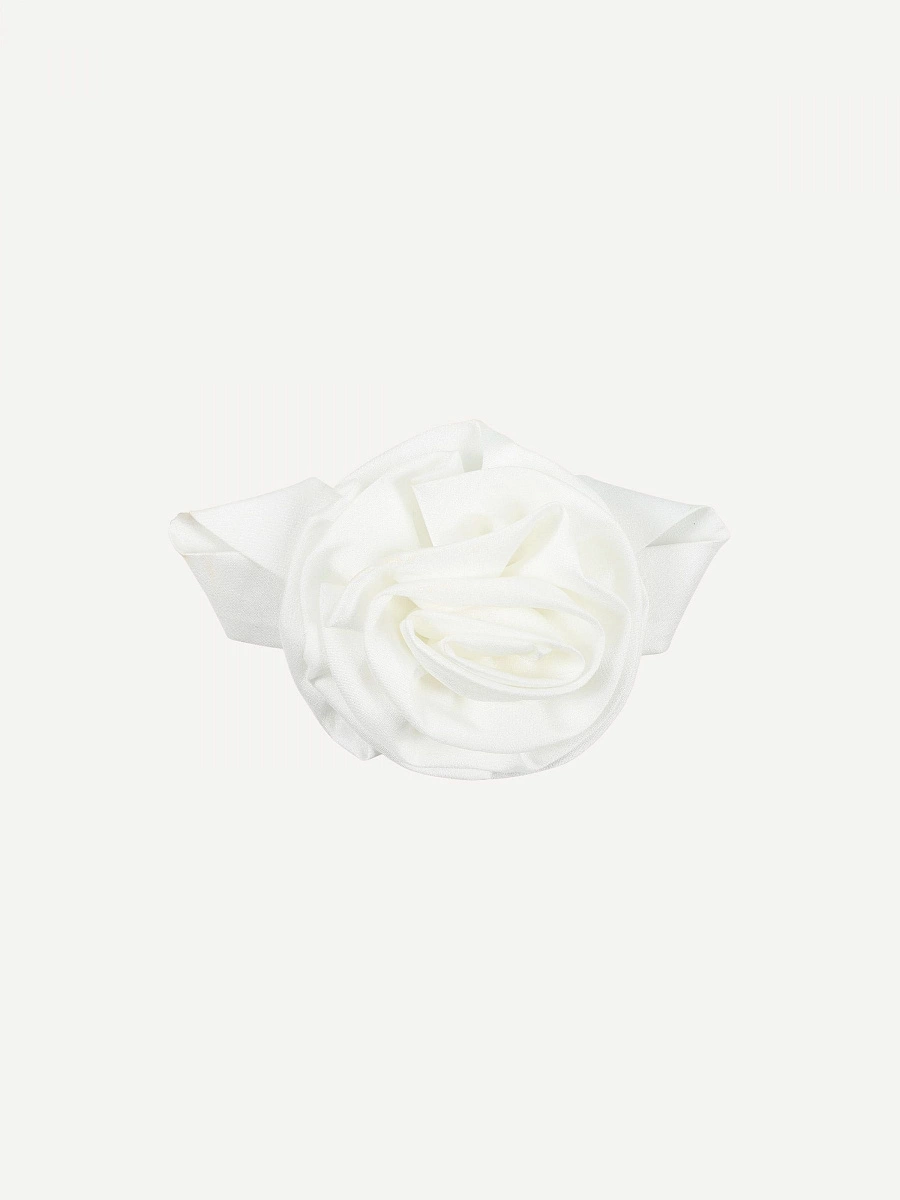 SINGLE ROSE BROCHE