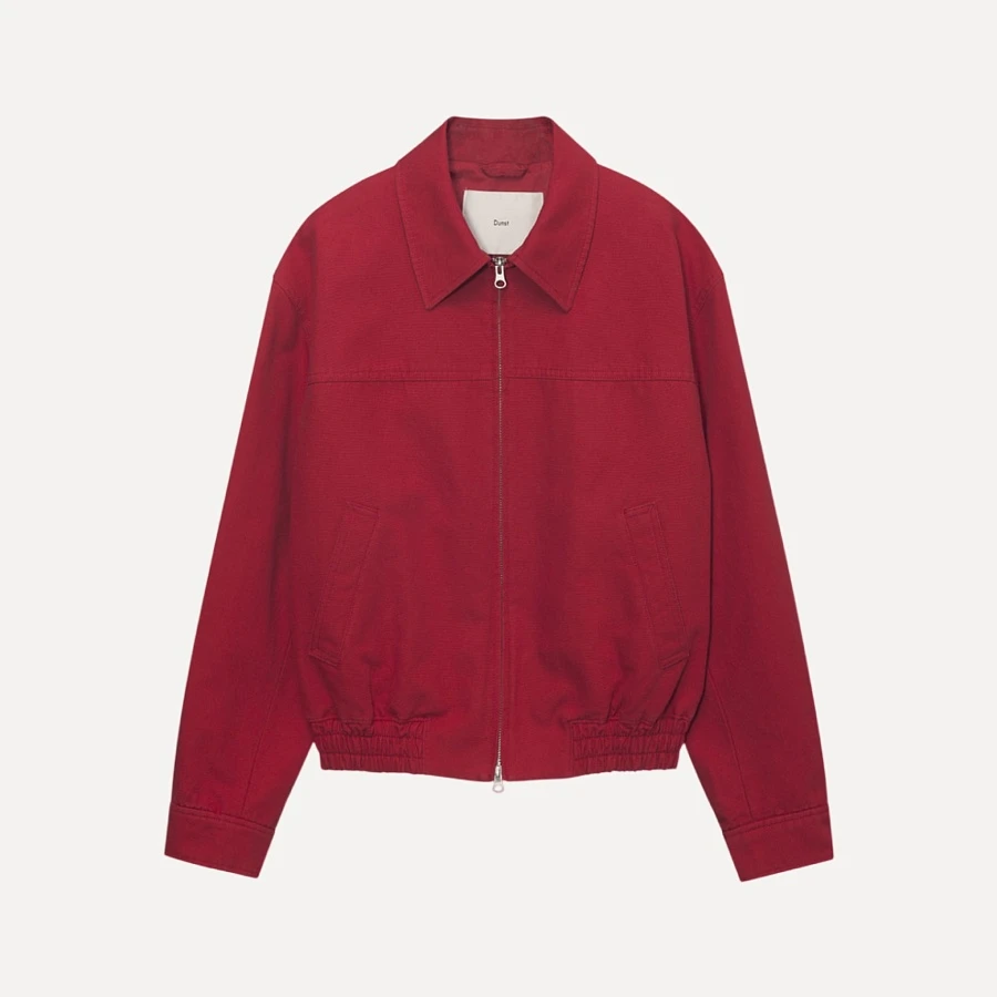 UNISEX COLLARED BLOUSON JACKET