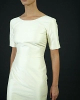 Платье Hema Wild Silk (Сливочно-жёлтый)
