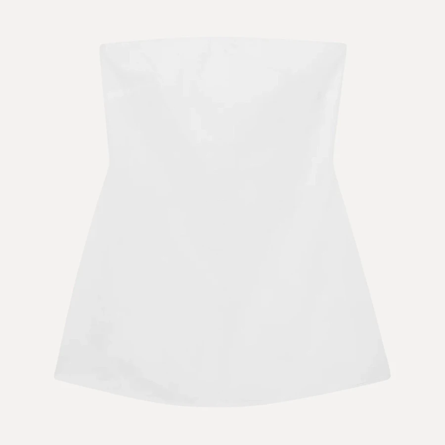Sculptural 
cotton top