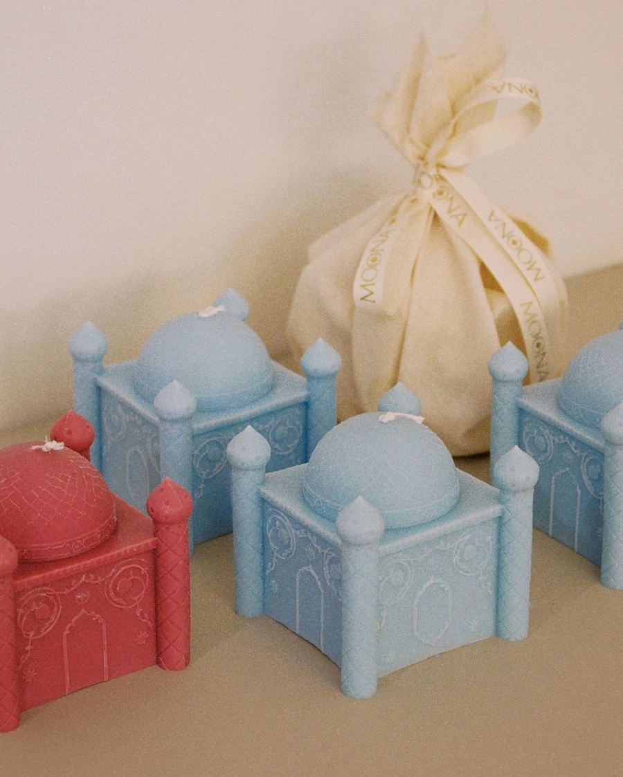 Свечка MOONA pink