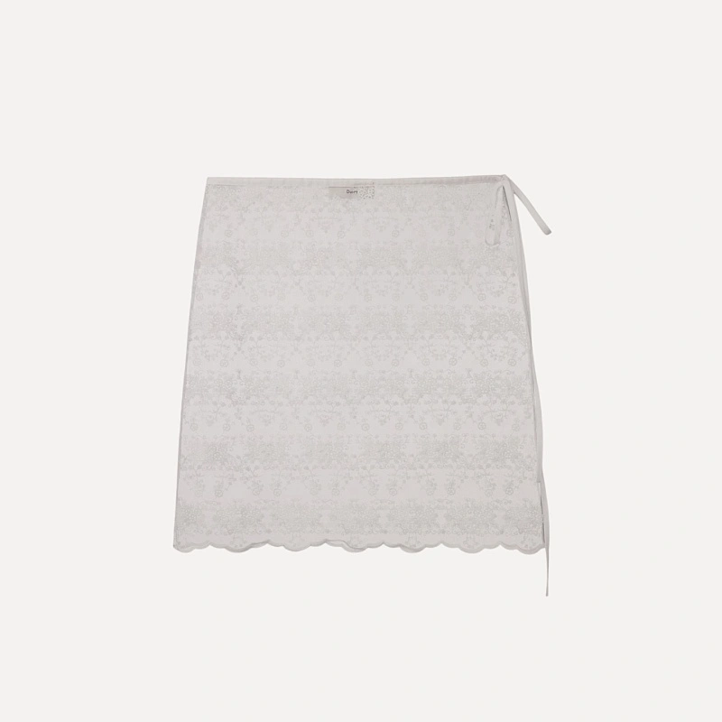 NEEDLEWORK LAYERING SKIRT