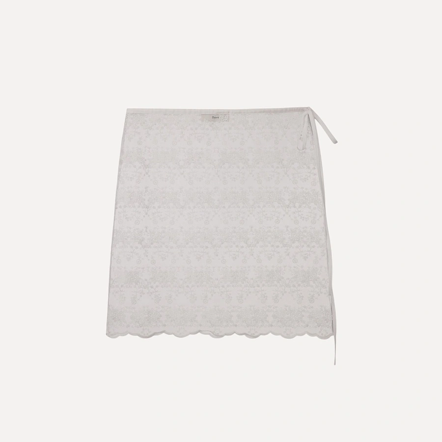 NEEDLEWORK LAYERING SKIRT