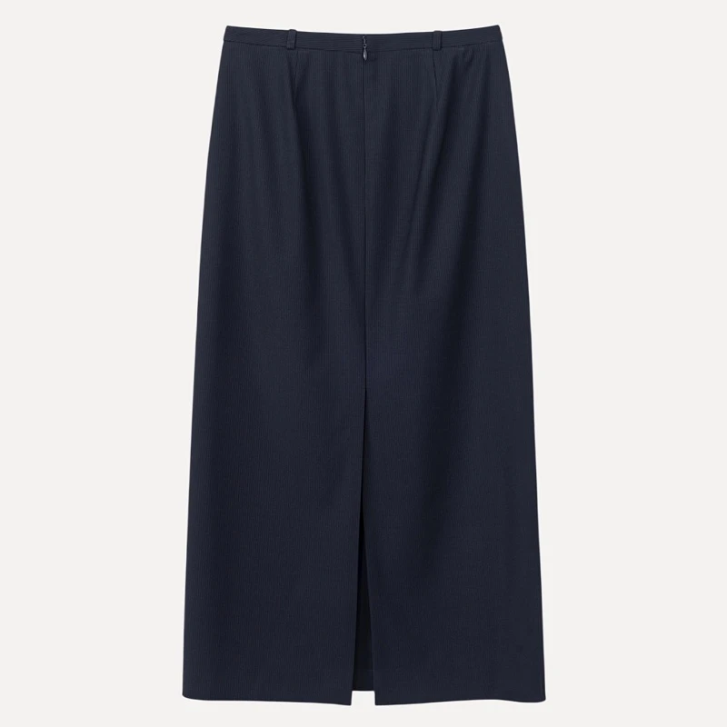 H-LINE STRIPED MAXI SKIRT