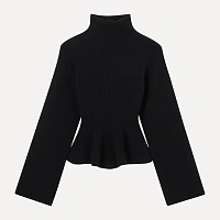 Sculptural knitted top