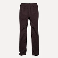 SLIT HEM SLIM-FIT PANTS