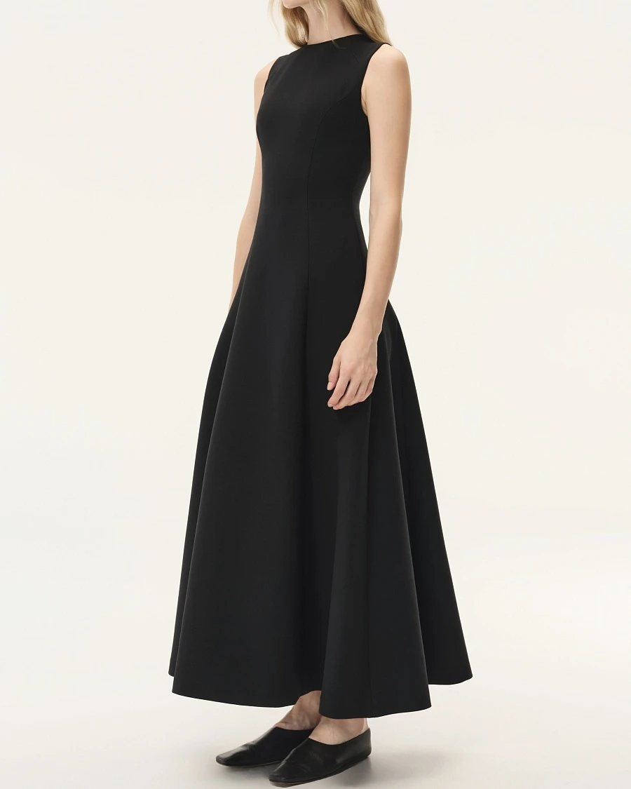 Black A-Line Dress
