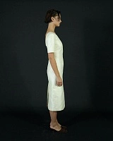 Платье Hema Wild Silk (Сливочно-жёлтый)