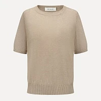 Oatmeal Linen Fit Knit Top