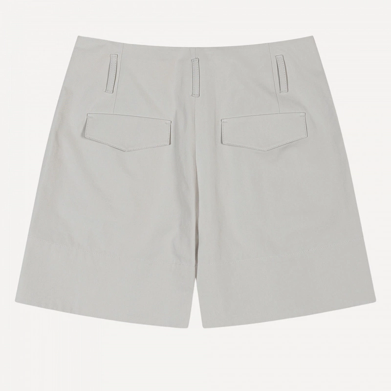 TUCK POINT TURN-UP SHORTS