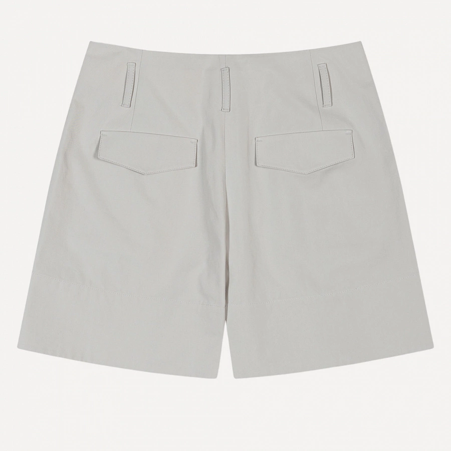 TUCK POINT TURN-UP SHORTS