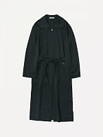 FRONT POCKET ZIP-UP DRESS