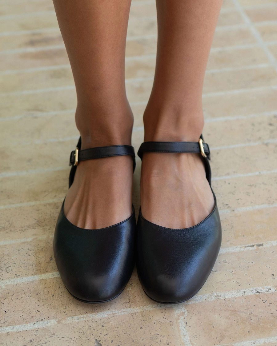 CO-ROUND TOE D'ORSAY FLAT