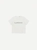CURSIVE LOW CLASSIC T-SHIRT