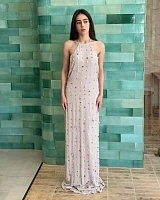 LONG DRESS FRANCINE EMBROIDERED