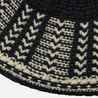 JACQUARD KNIT BEANIE