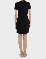 YING-YANG MINI DRESS