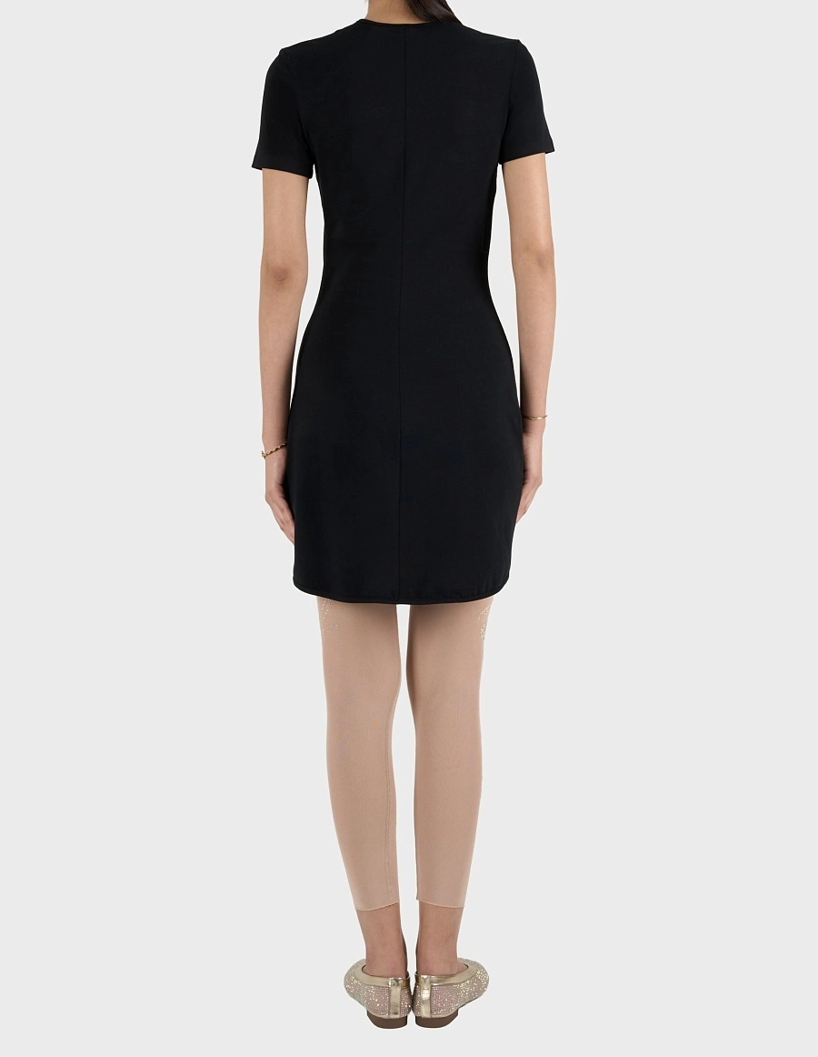 YING-YANG MINI DRESS