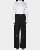 PETAL SUITING TROUSERS