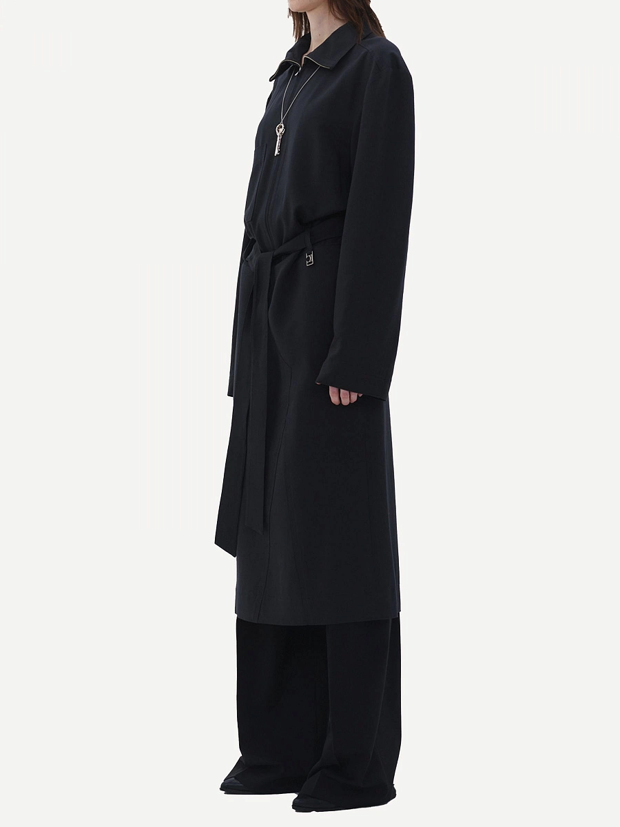 FRONT POCKET ZIP-UP DRESS