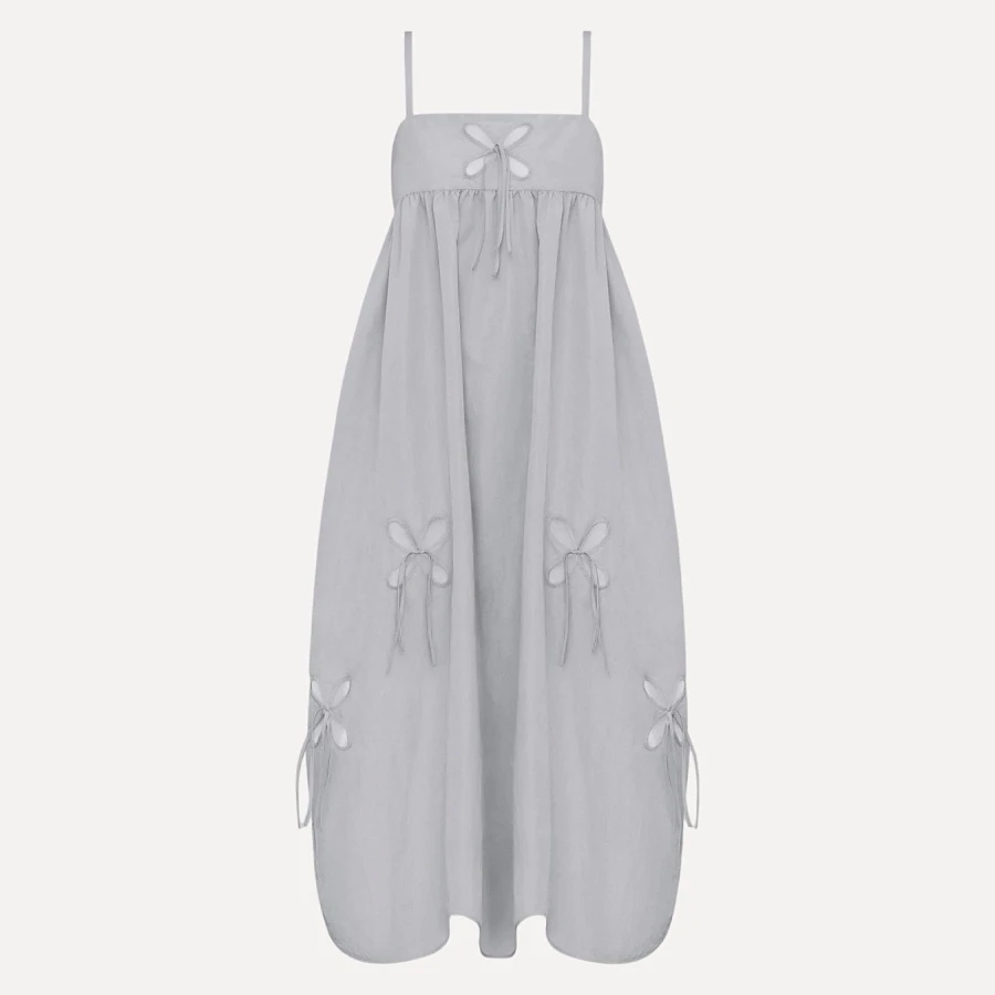 PETAL SUNDRESS GREY