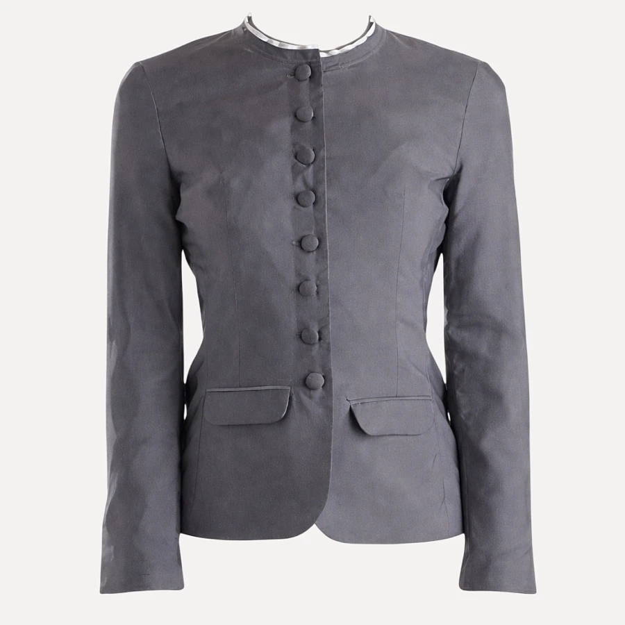LOUISA SATIN grey