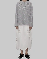 PETAL SUNSKIRT WHITE