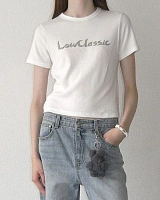 CURSIVE LOW CLASSIC T-SHIRT