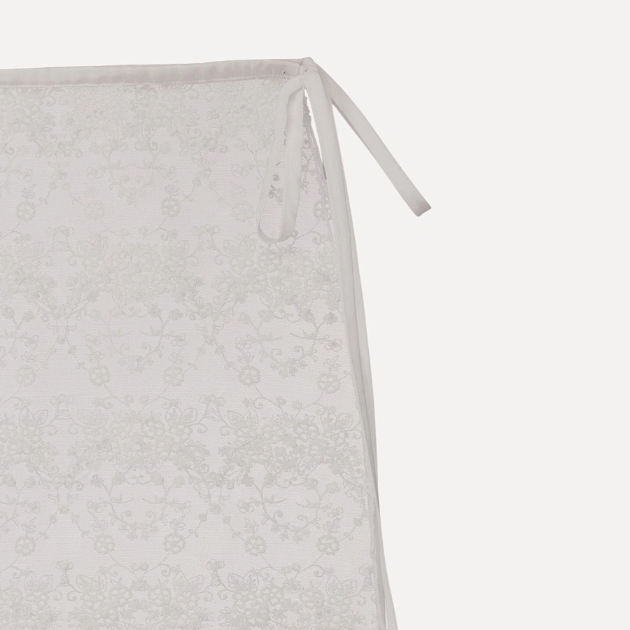 NEEDLEWORK LAYERING SKIRT