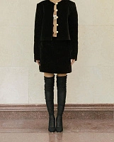 RAZOR 90 THIGH BOOT blk