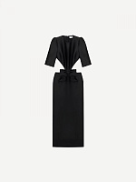 Waistless gown dress