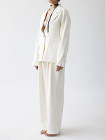 DRAPED POCKET TROUSER