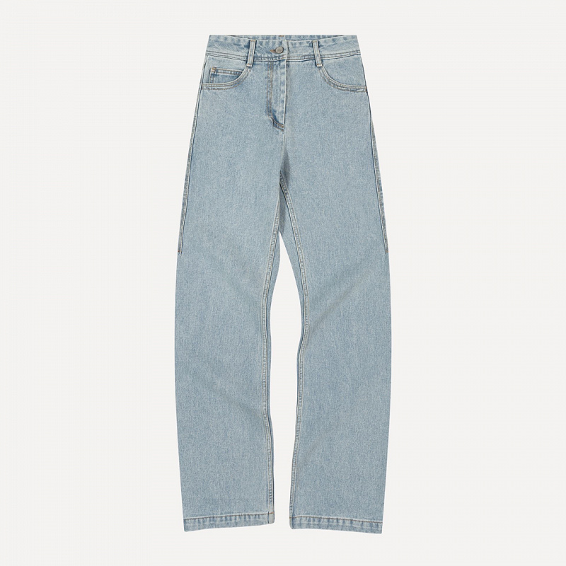 STRAIGHT FIT DENIM LIGHT BLUE
