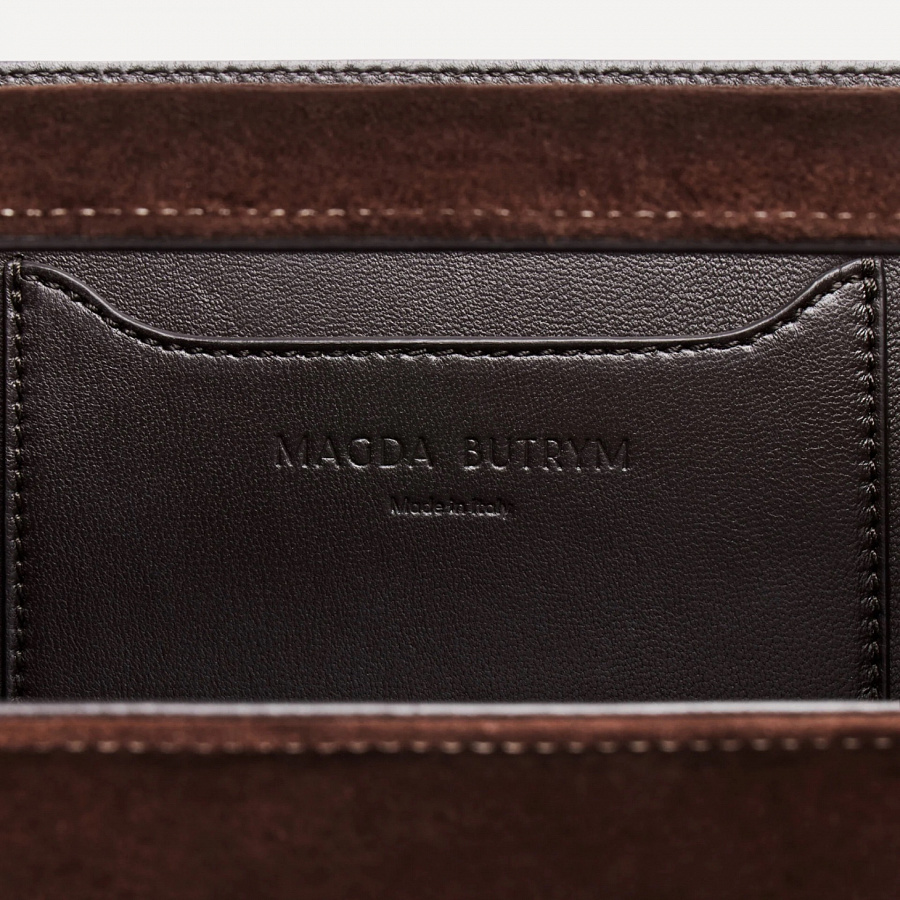 APOLONIA BAG BROWN SUEDE