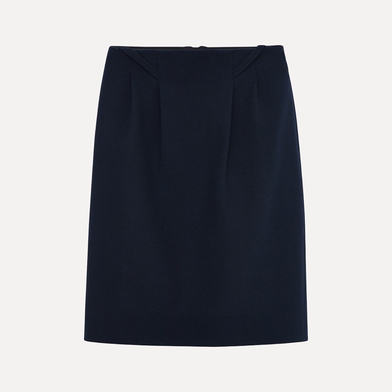 Smocked Short Skirt