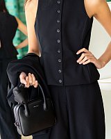 BRIGITTE BAG BLACK SQUARE
