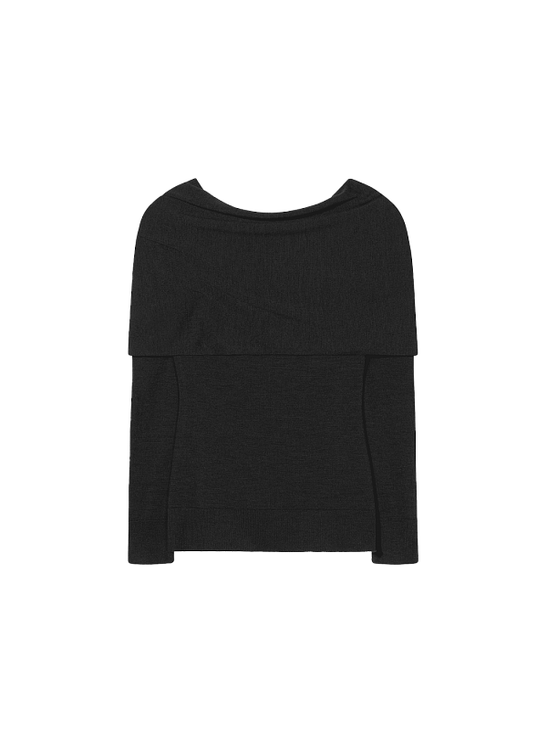 OFF SHOULDER SWEATER