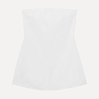 Sculptural 
cotton top