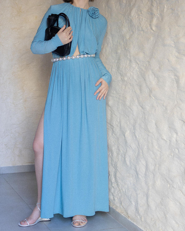 DRESS 25 BLUE