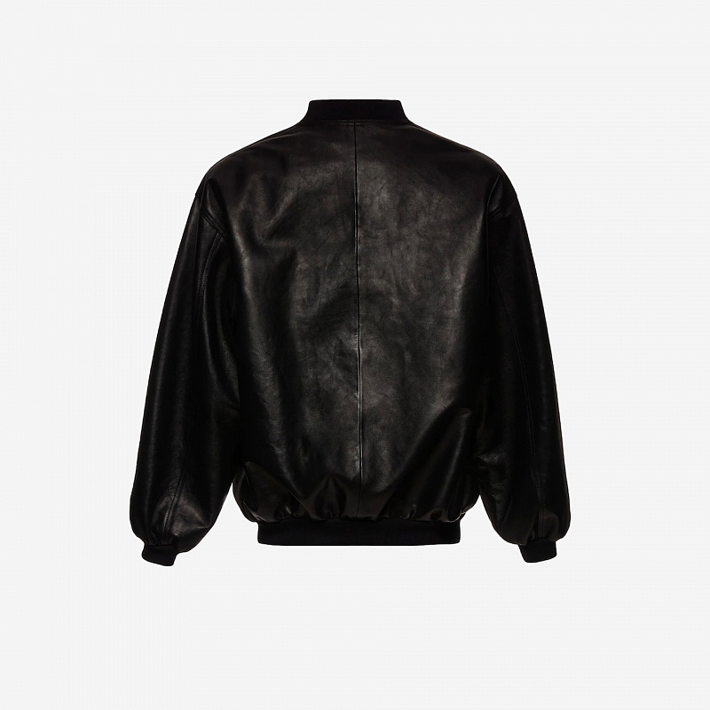 LEATHER 05 JACKET BLACK