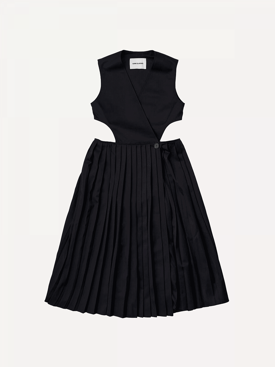 PLEATED DRESS