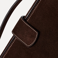 APOLONIA BAG BROWN SUEDE